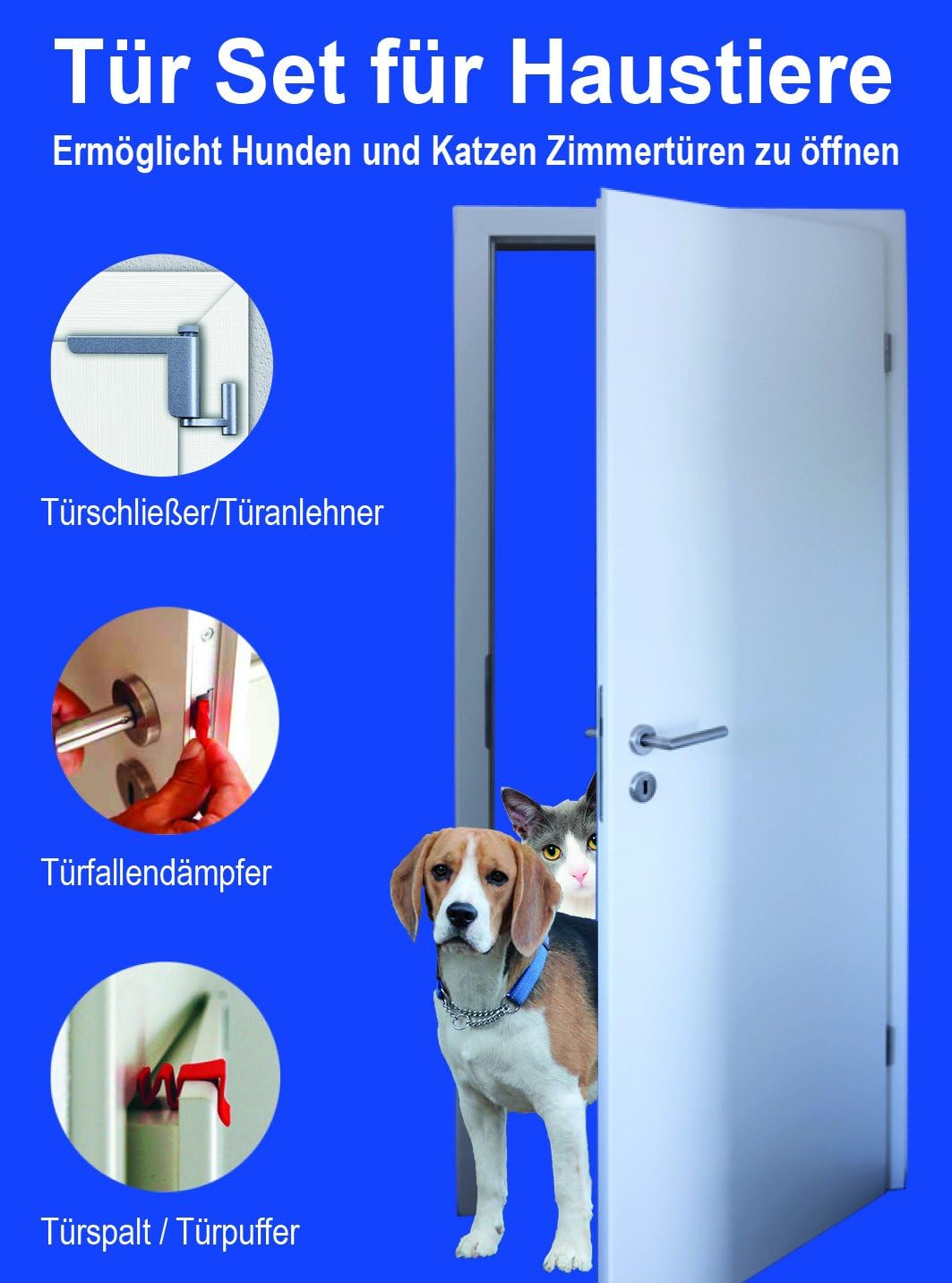 Haustier-Türset für Hunde und Katzen