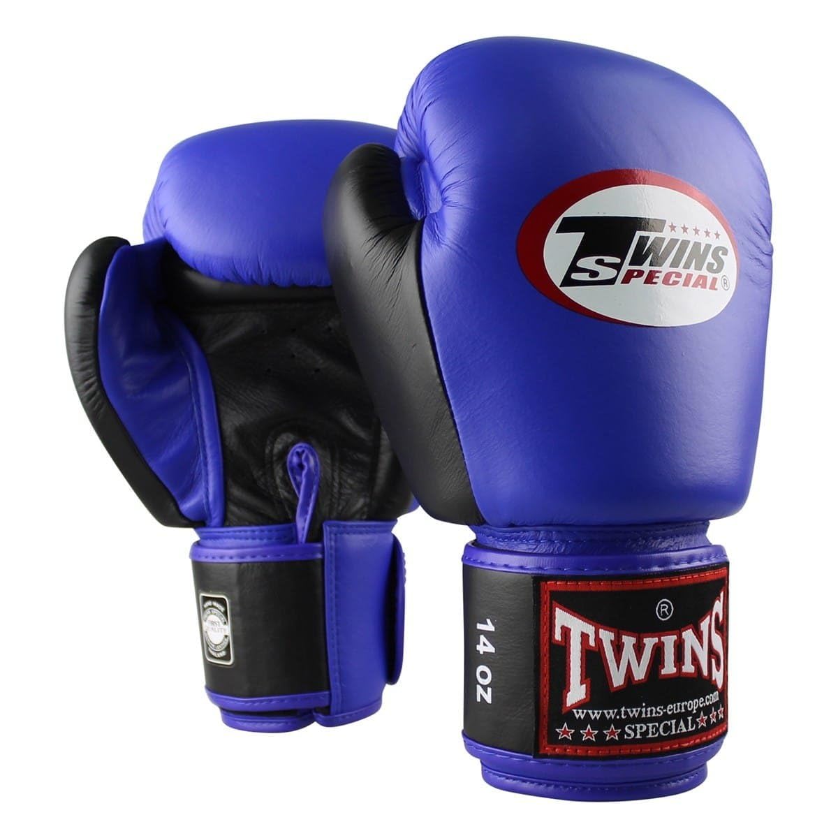 Boxhandschuhe 14 oz, Blau/Schwarz 14 oz