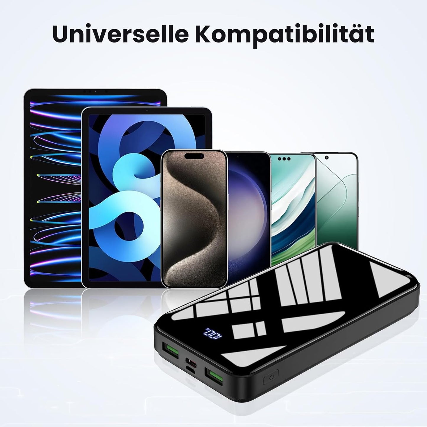 Powerbank mit LED-Anzeige