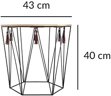 Achteckiger Couchtisch Kumi