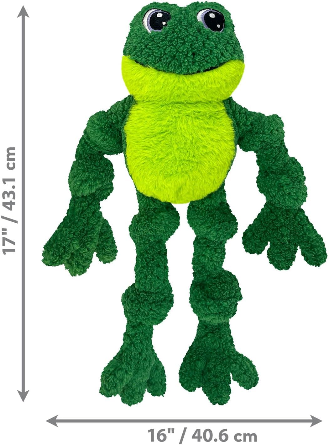 Hundespielzeug Knots Frosch