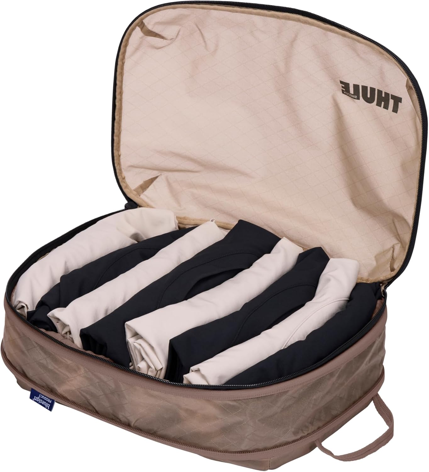 Compression Packing Cube, Medium Gentle Beige