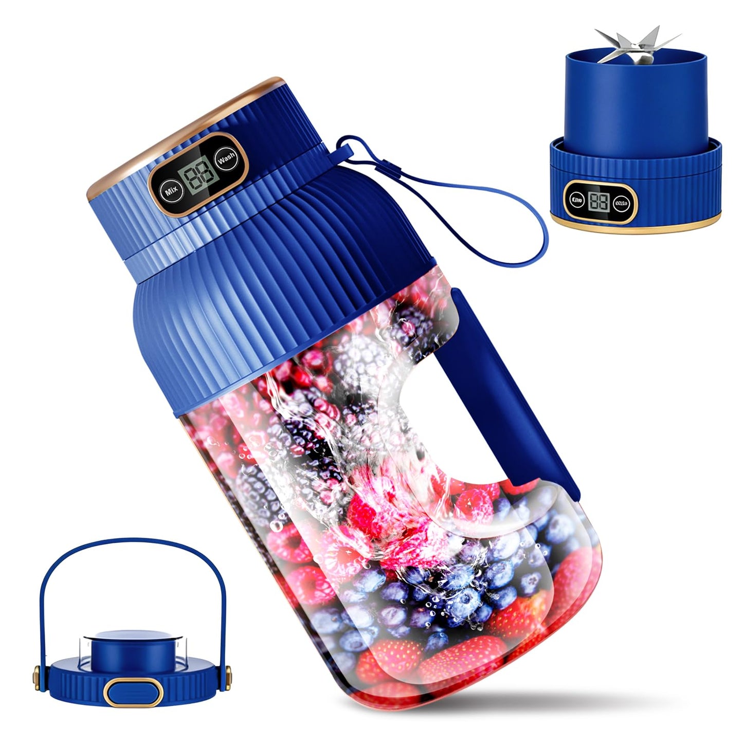 Fruchtsaftmaschine, Dark Blue