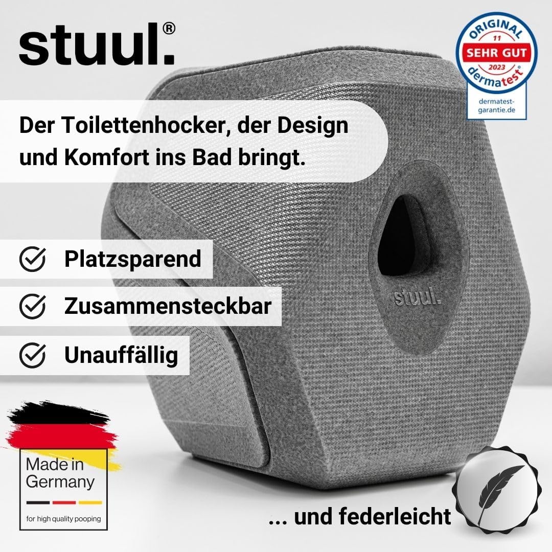 Basalt Toilettenhocker, Basalt