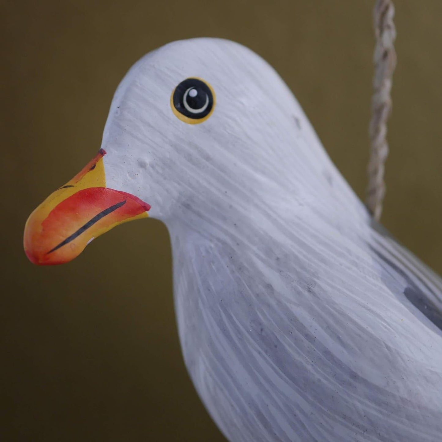 Windspiel Möwe-Rudil mit Feder Propeller, Albatross