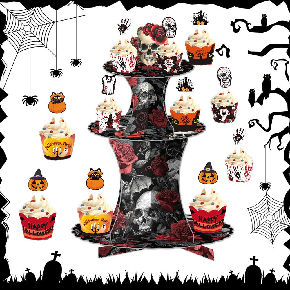 Halloween-Kuchenständer, Halloween