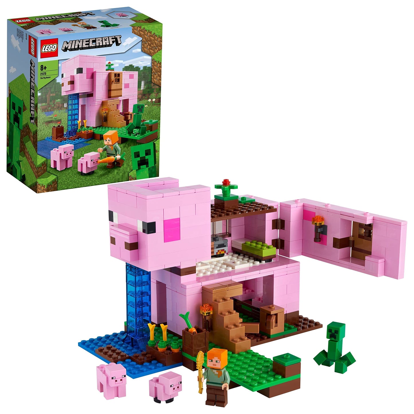 21170 Minecraft Das Schweinehaus, Konstruktionsspielzeug