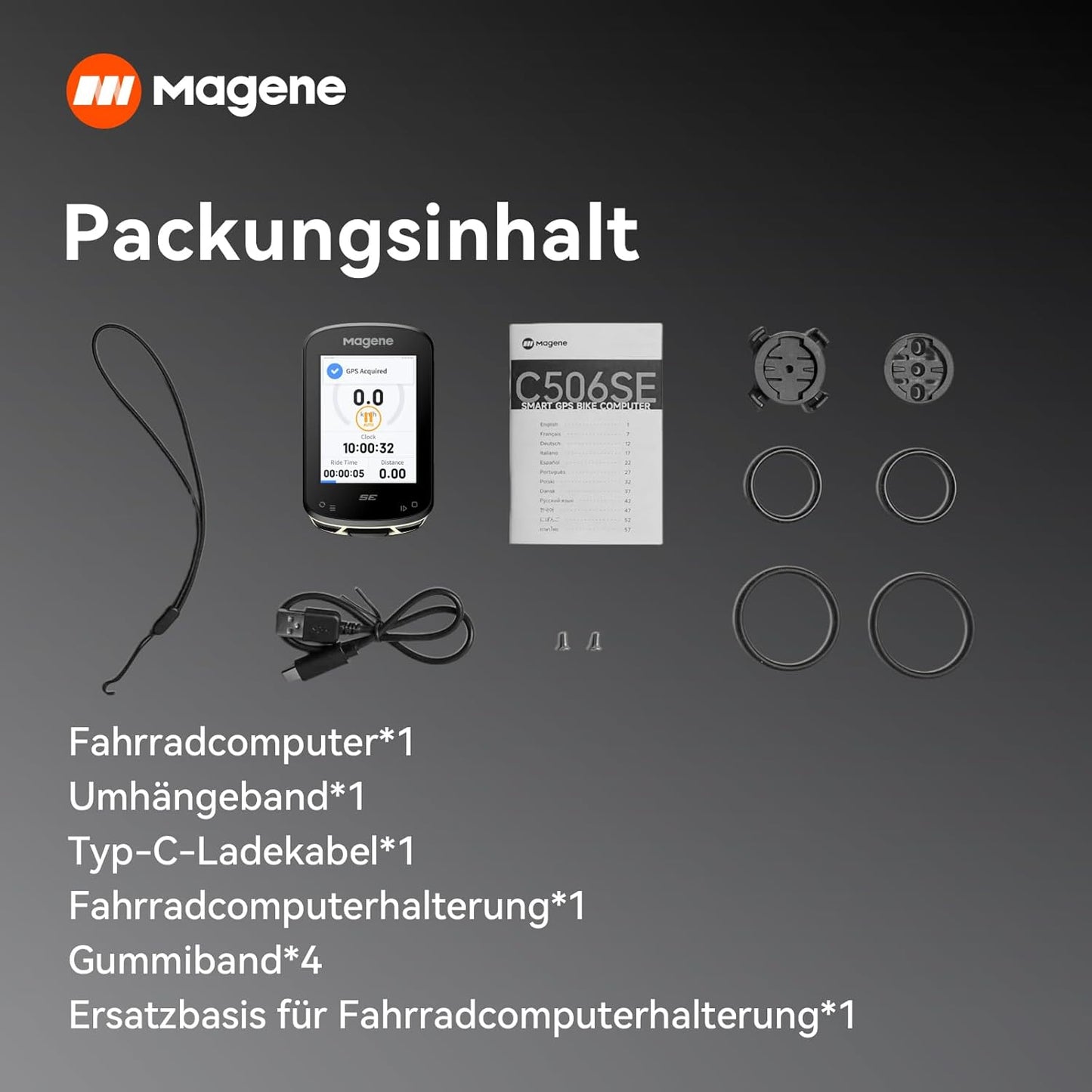 GPS Velocomputer mit Streckennavigation
