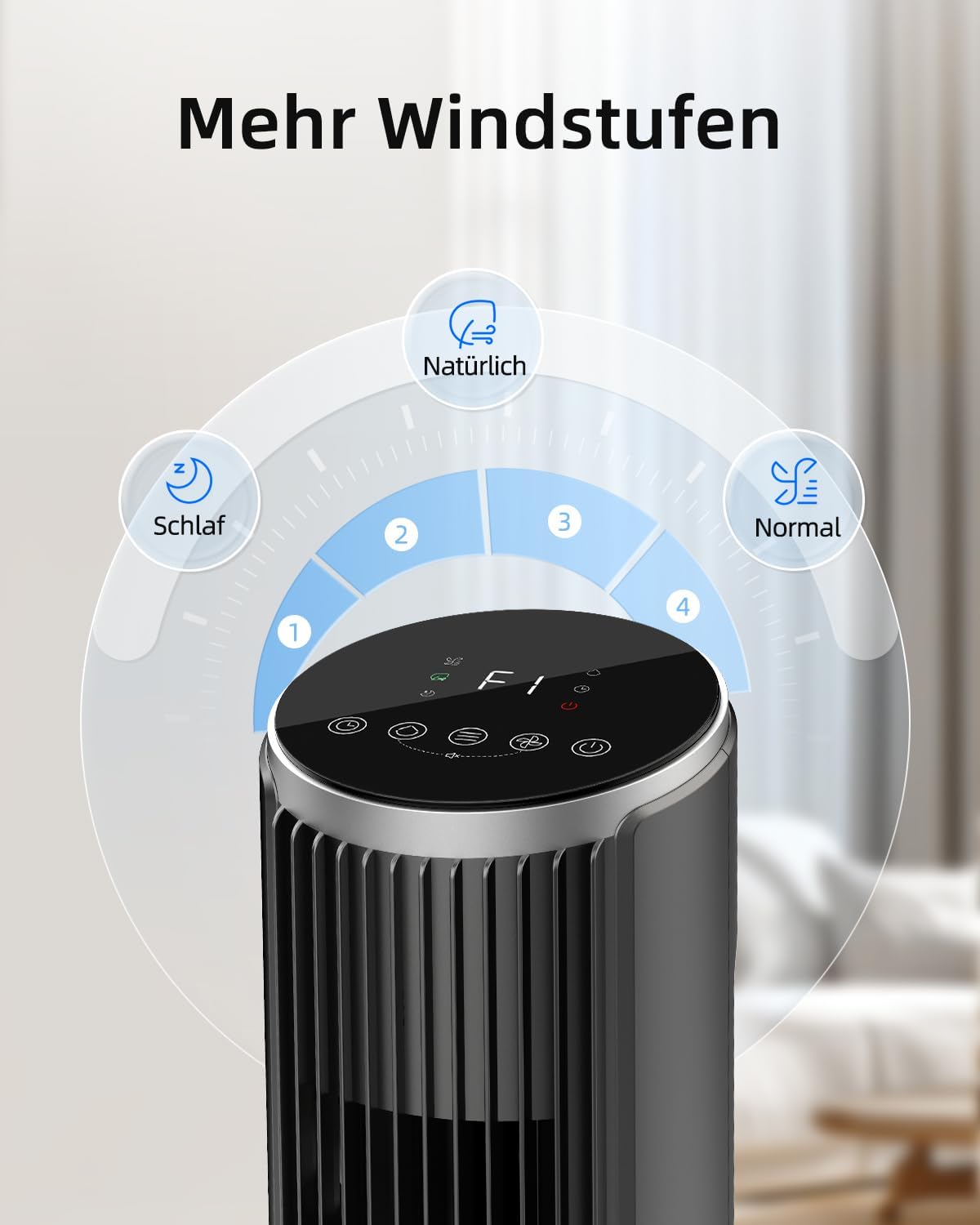 Leiser Turmventilator