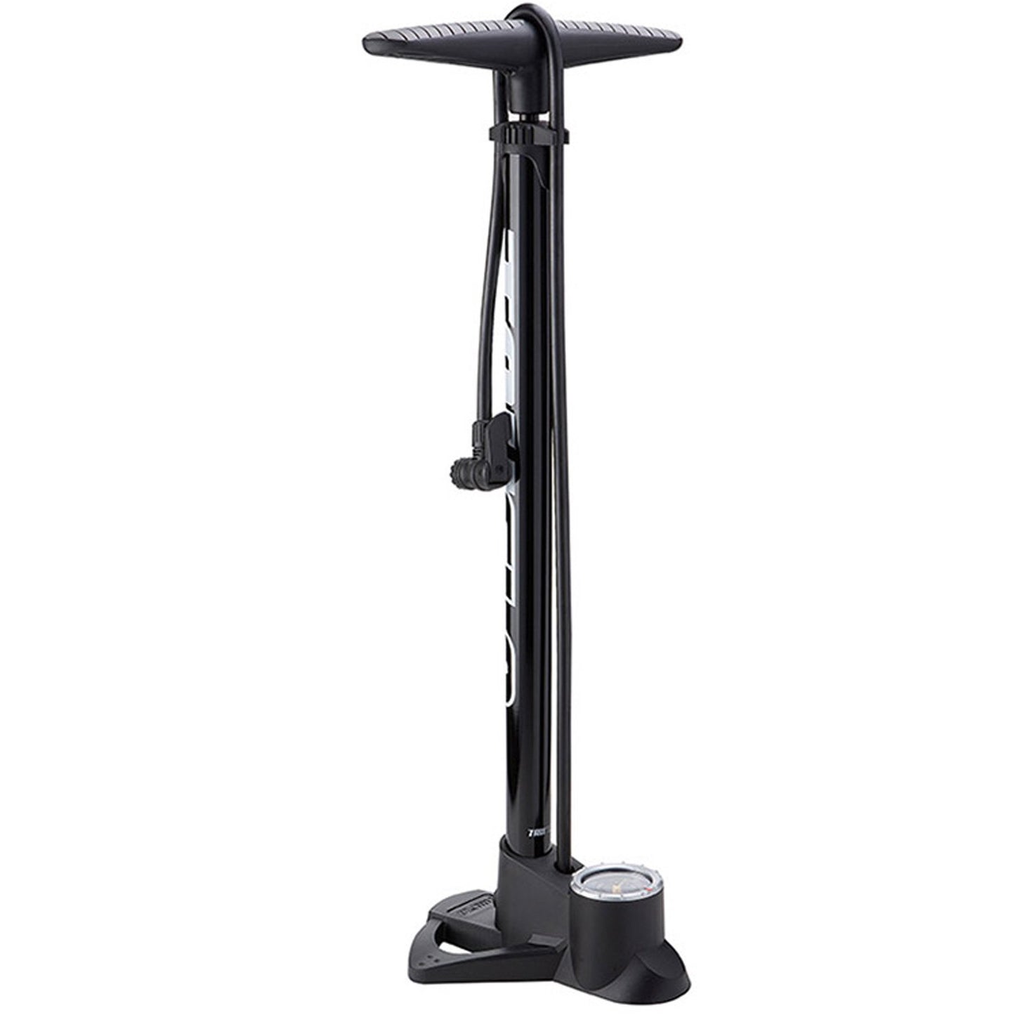 Velopumpe mit Manometer, Schwarz
