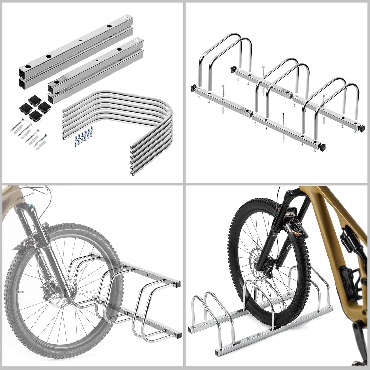 Veloständer für 3 Räder, 3 Fahrräder
