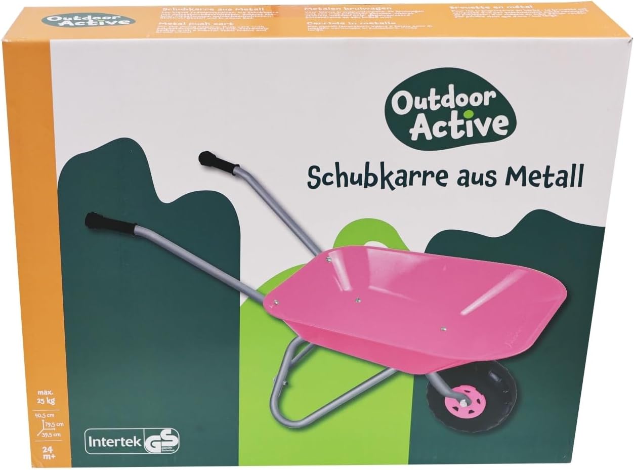 Metallschubkarre für Kinder