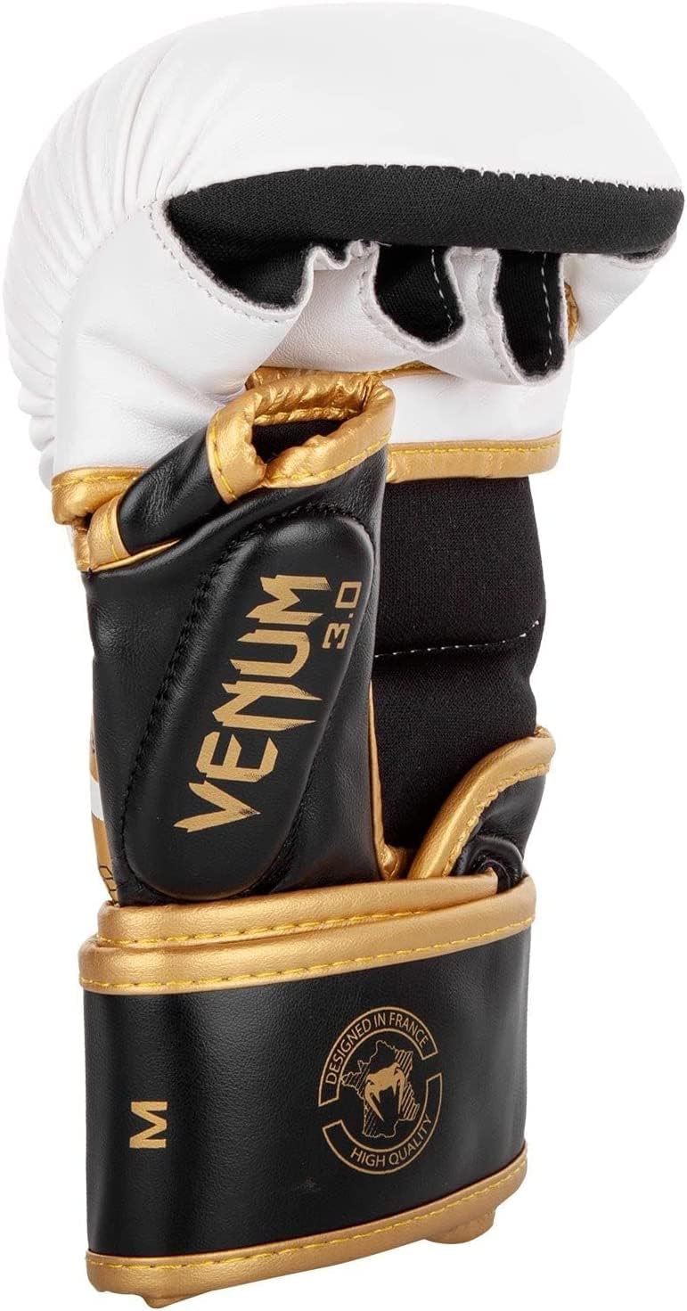 Challenger 3.0 Sparring Gloves, Weiss-Gold M