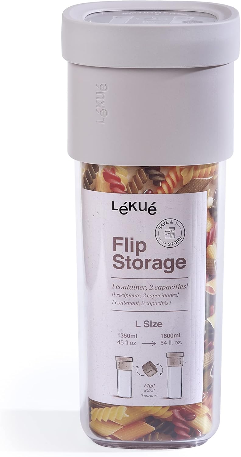 Flip Storage Set - Vorratsdosen, LM / Grau
