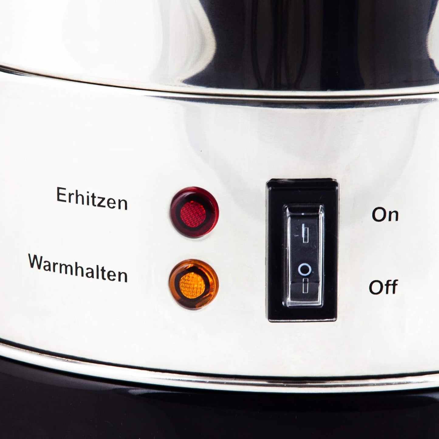 Glühweinkocher mit Zapfhahn und Thermostat