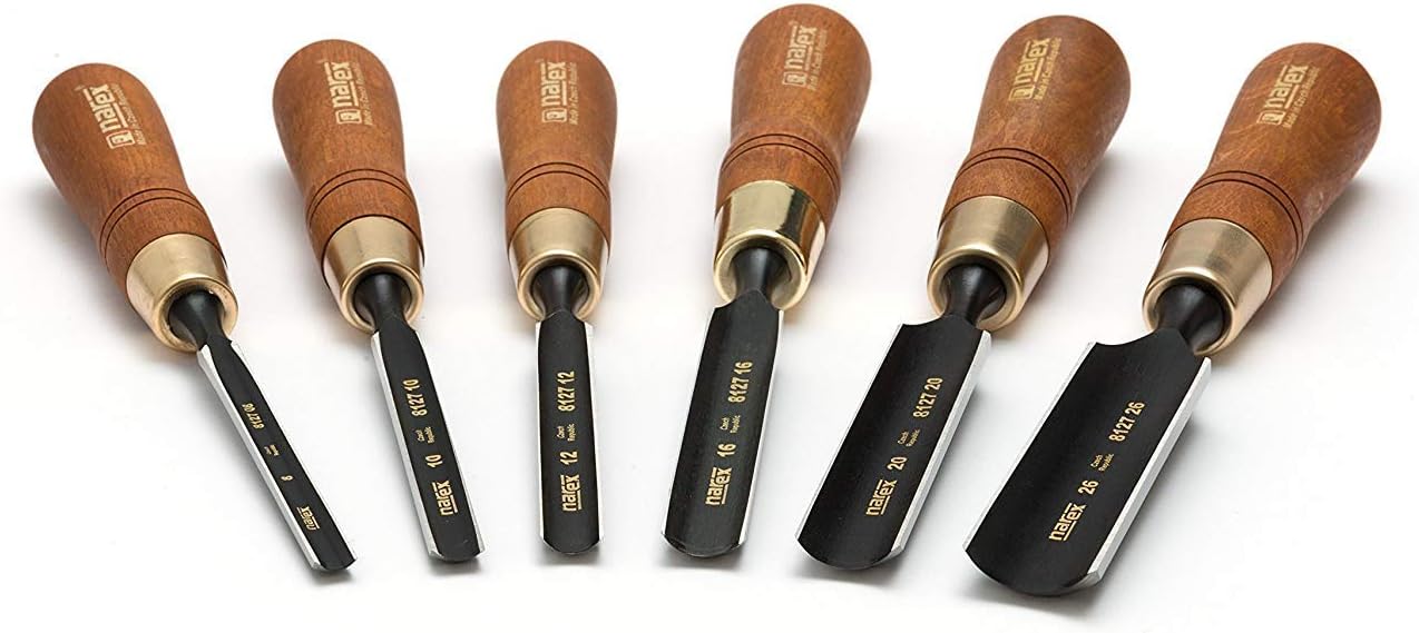 6-teiliges Wood Line Plus Hohlbeitel Set 853300