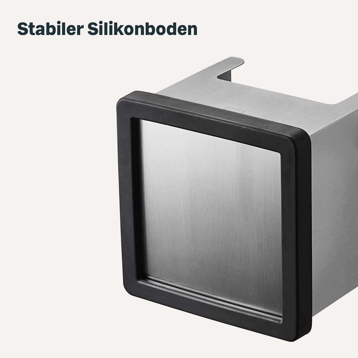 2in1 Abklopfbehälter und Tamperstation