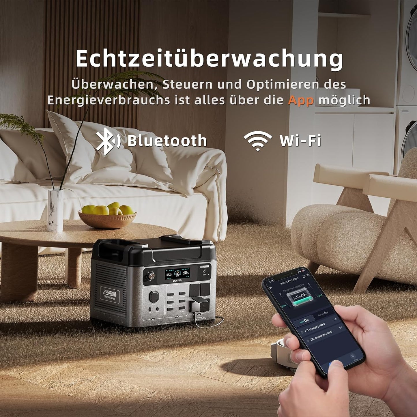 Oukitel P2001E Pro Tragbare Powerstation, P2001E Pro