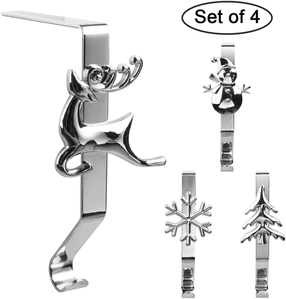 Weihnachtsstrumpfhalter (4 Stück)