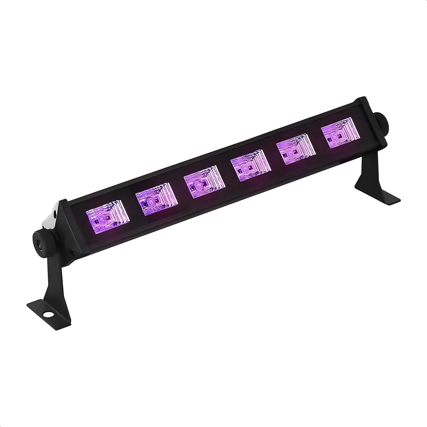 LED-UV-Lampe mit Fluoreszenz- und Schwarzlicht-Effekt, LED-UV-BAR6