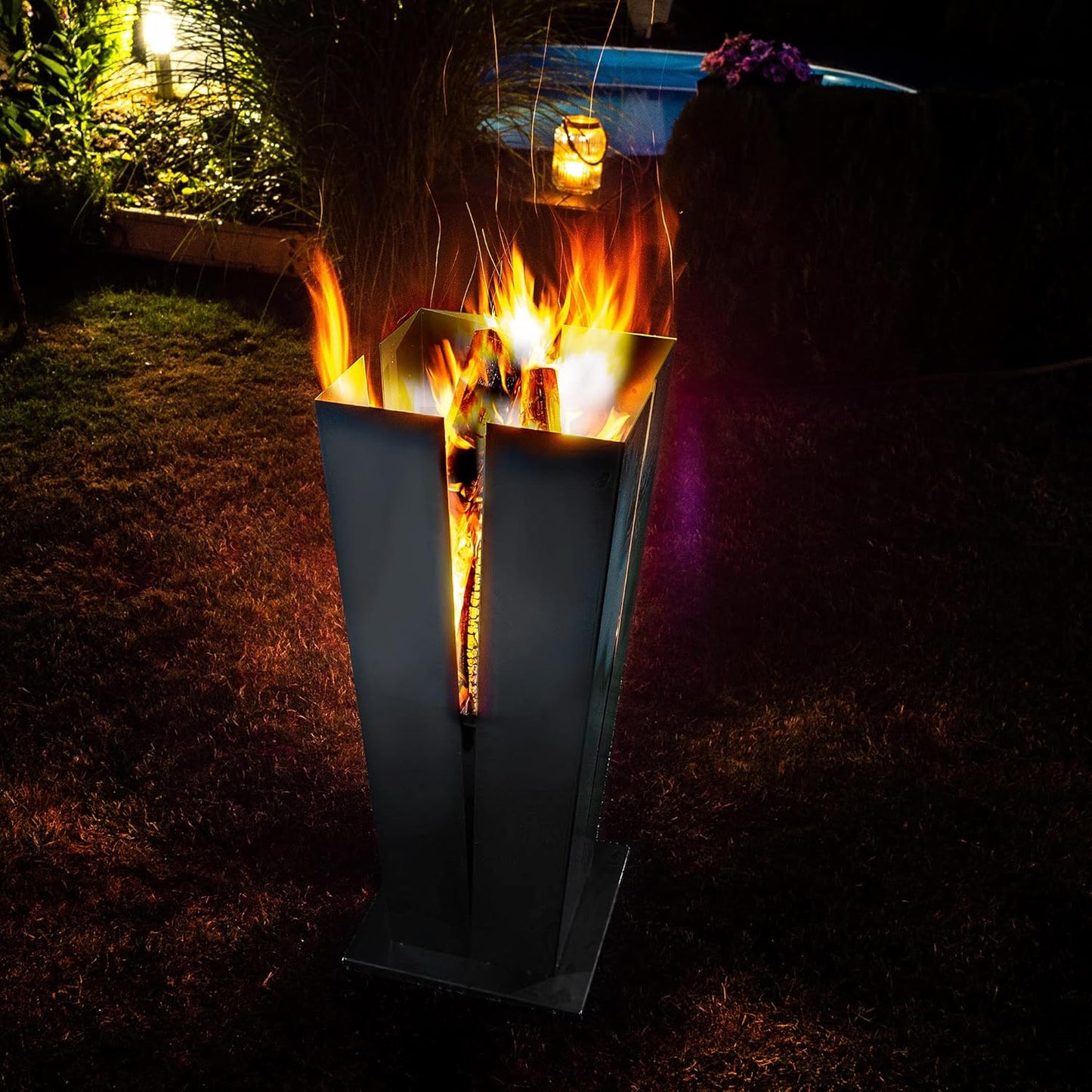 Gartenfeuerstelle, 40cm Hoch