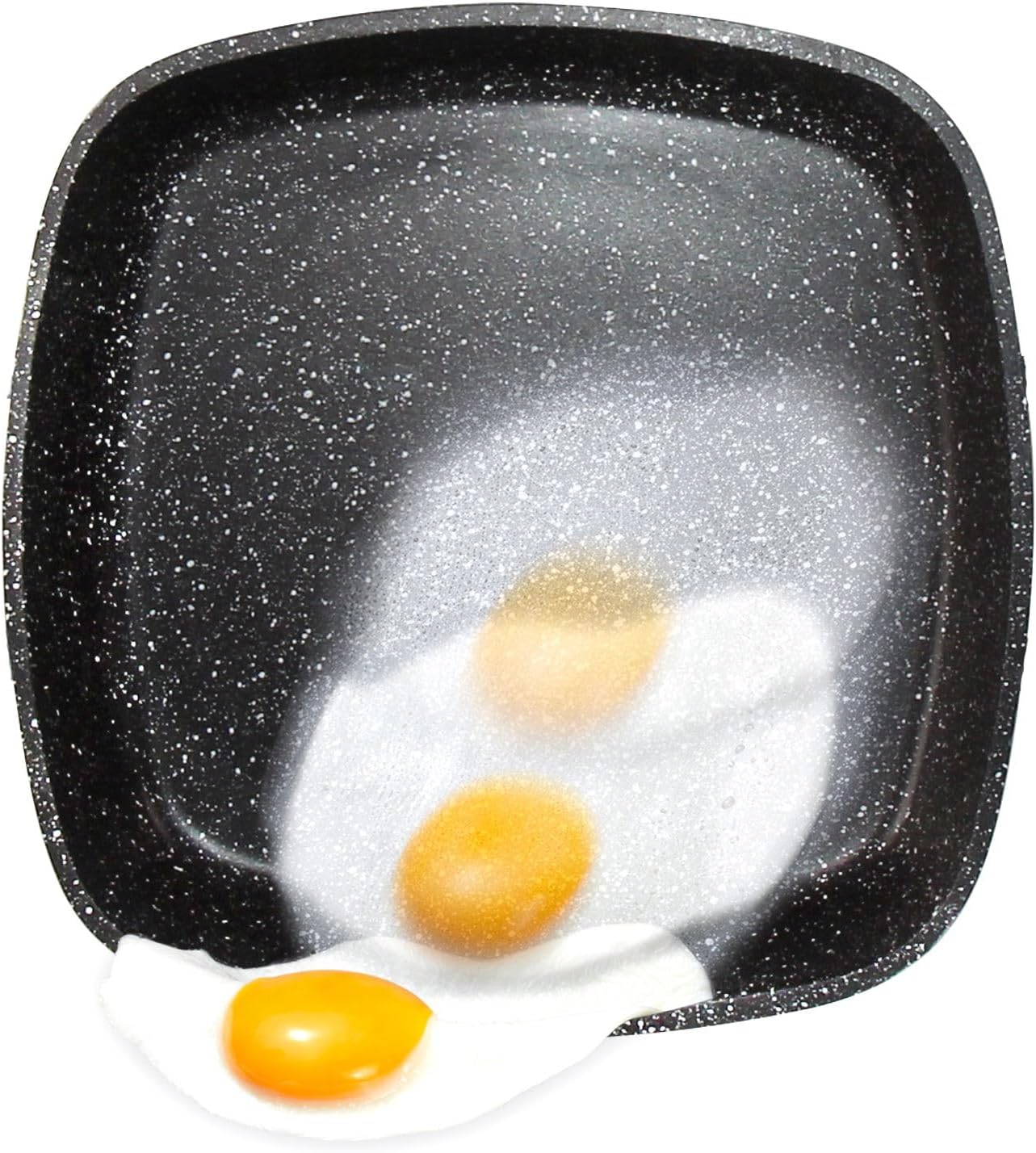 Grillpfanne mit Steinpartikel-Beschichtung (26 cm), 26 cm ( Grau ) Classic