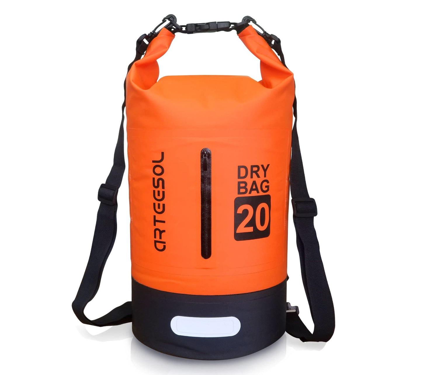 Wasserdichte Dry Bag, 20 Liter, Orange 20L