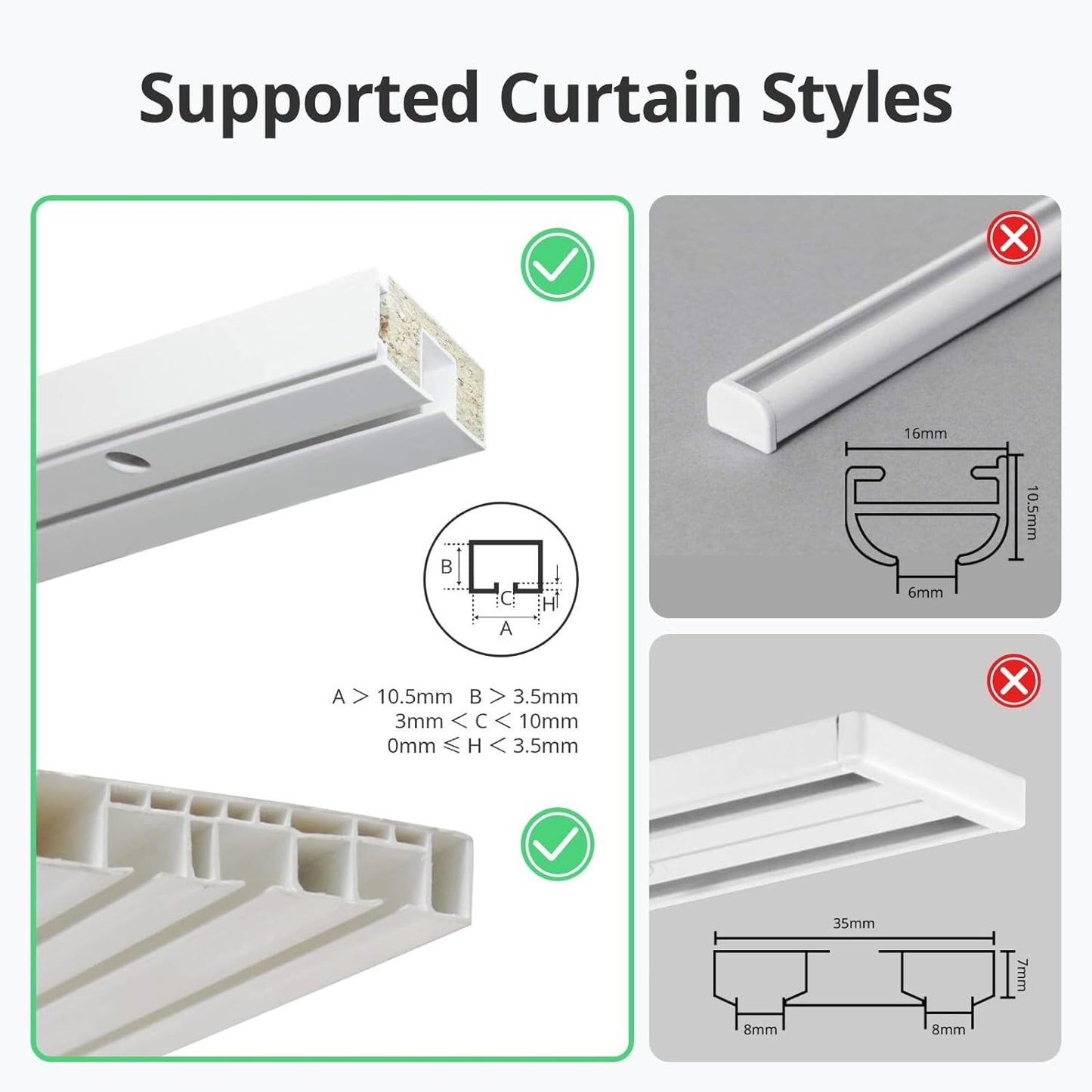 Curtain 3 U Rail, Curtain 3, U Rail