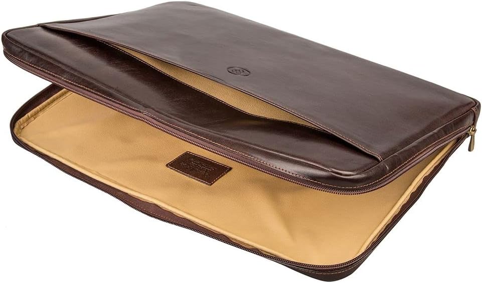Laptophülle für 17 Zoll, Dunkelbraun