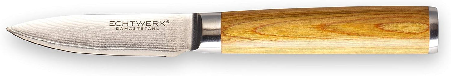 2er Set Santokumesser, Heller Griff