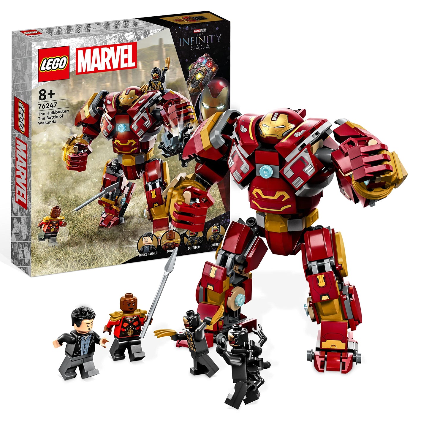 76247 Marvel Hulkbuster: Der Kampf von Wakanda, Konstruktionsspielzeug, Single