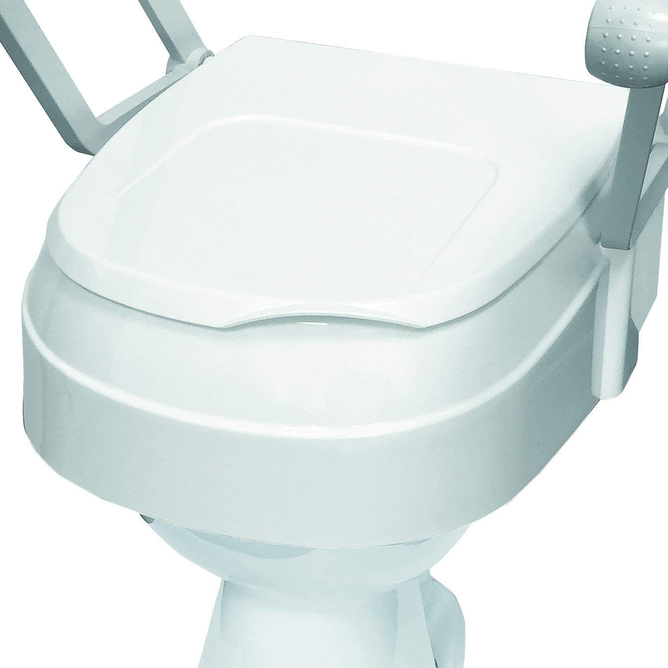 Toilettensitzerhöhung mit Armlehnen TSE 120 PLUS