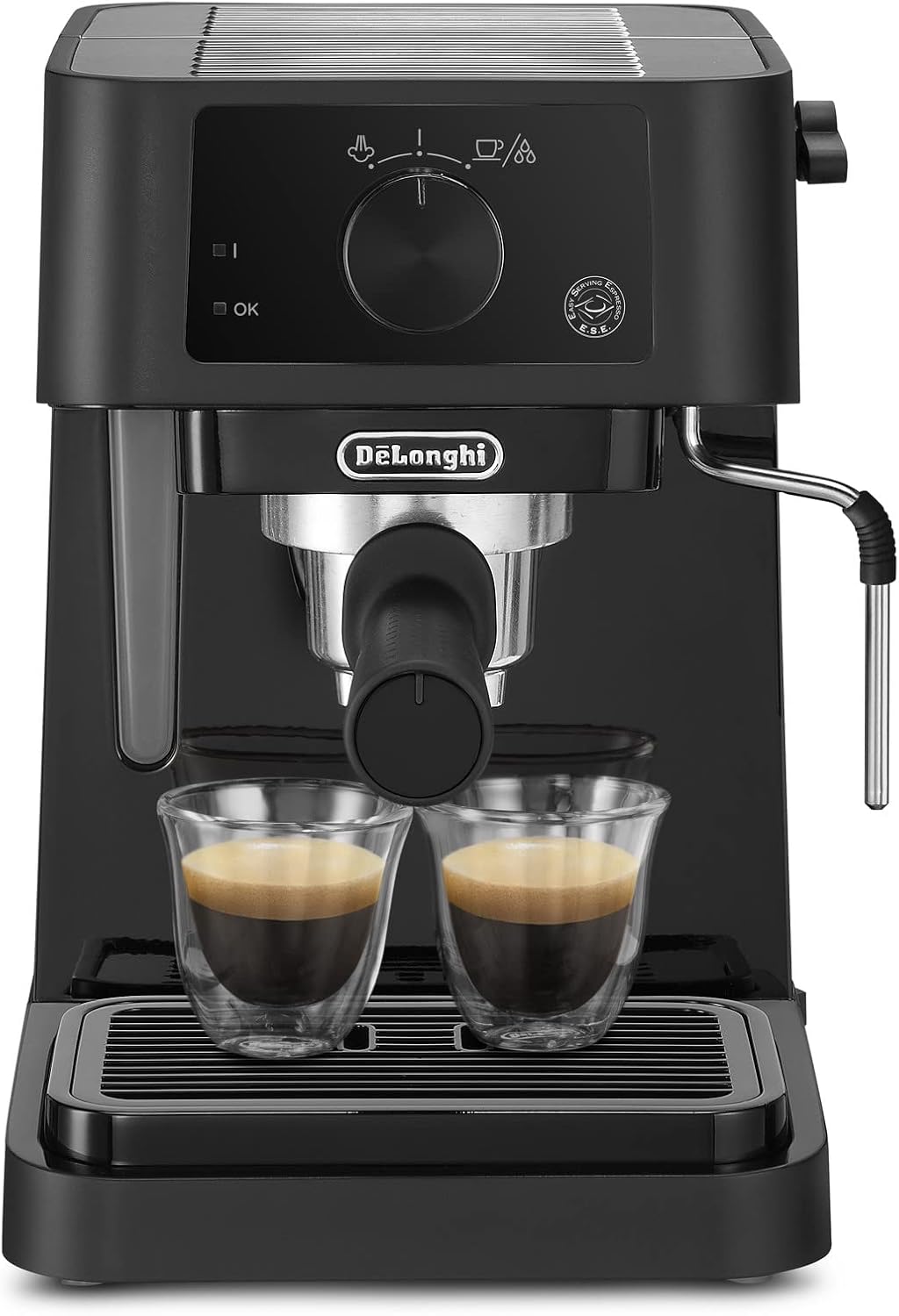 Espresso-Siebträgermaschine EC 235.BK, Espressomaschine Schwarz