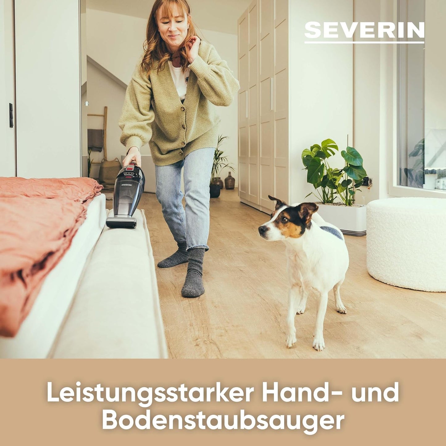 Akkustaubsauger HV 7147, 6-in-1 mit Stiel & Wandhalterung