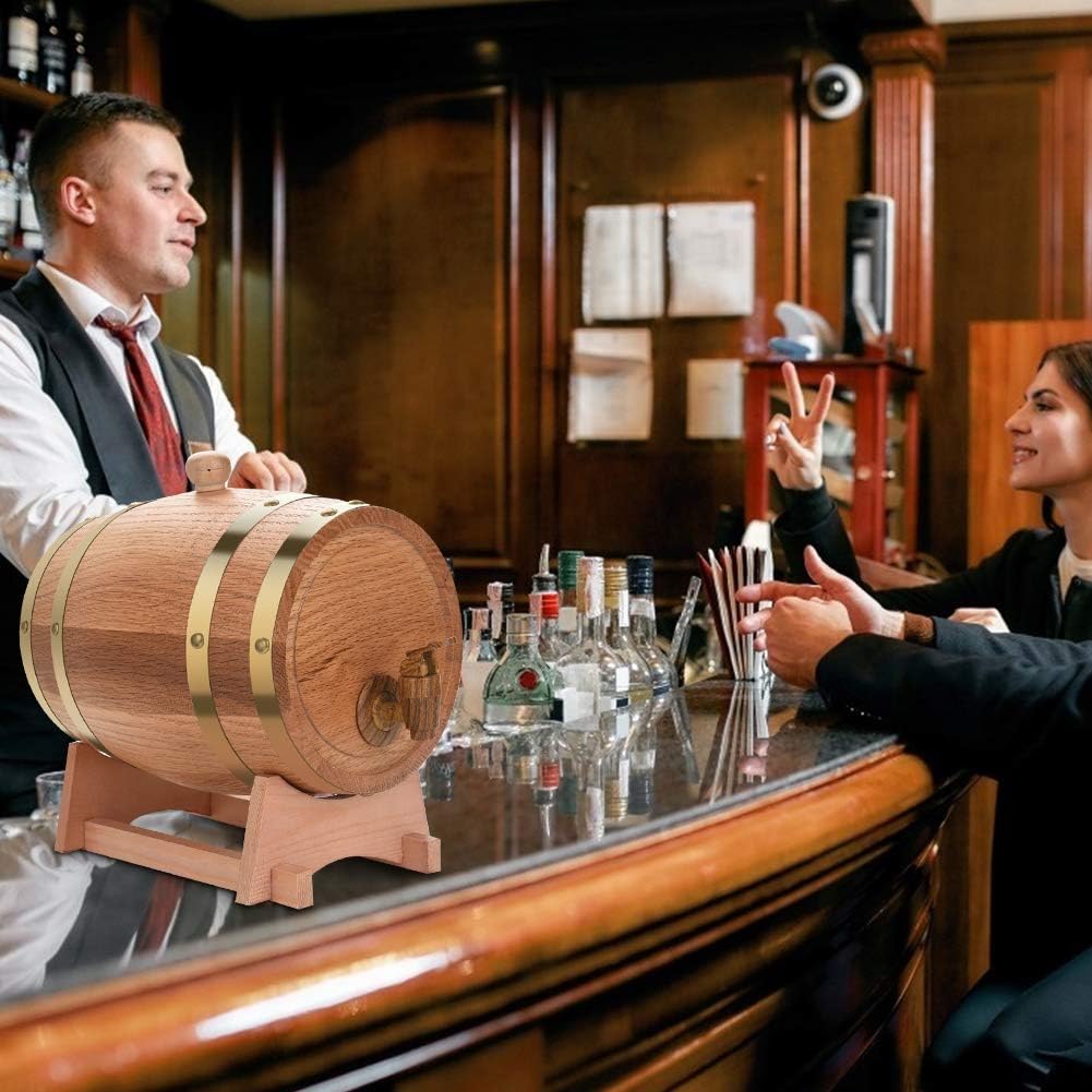 Eichenfass Weinspender (auslaufsicher, 3 l), 3L