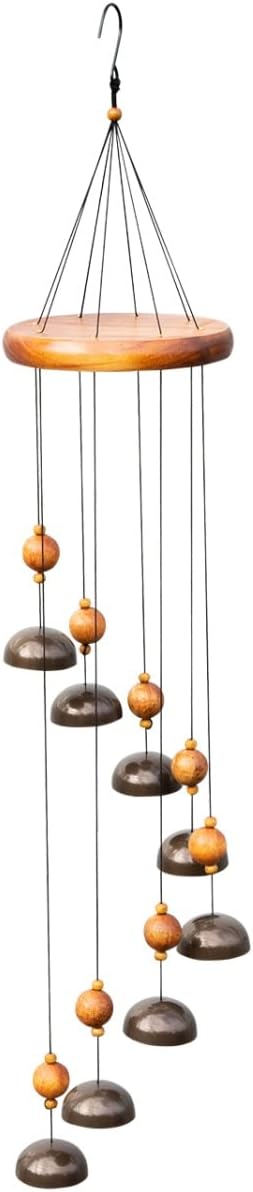 Windspiel mit Klangschalen, Klangschalen 76cm