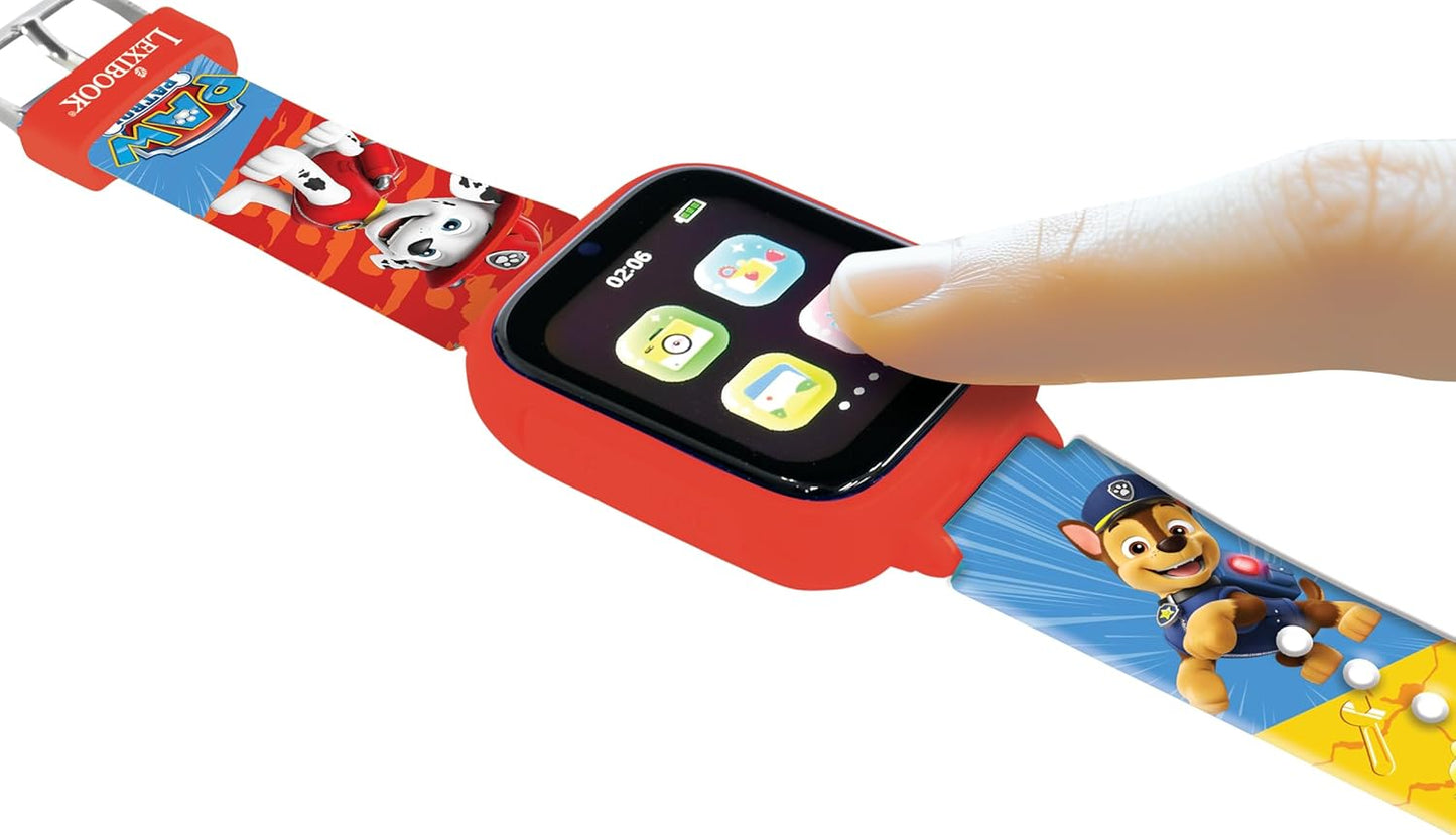 Selfie-Kamera-Uhr mit HD-Touchscreen und Spielen, Paw Patrol