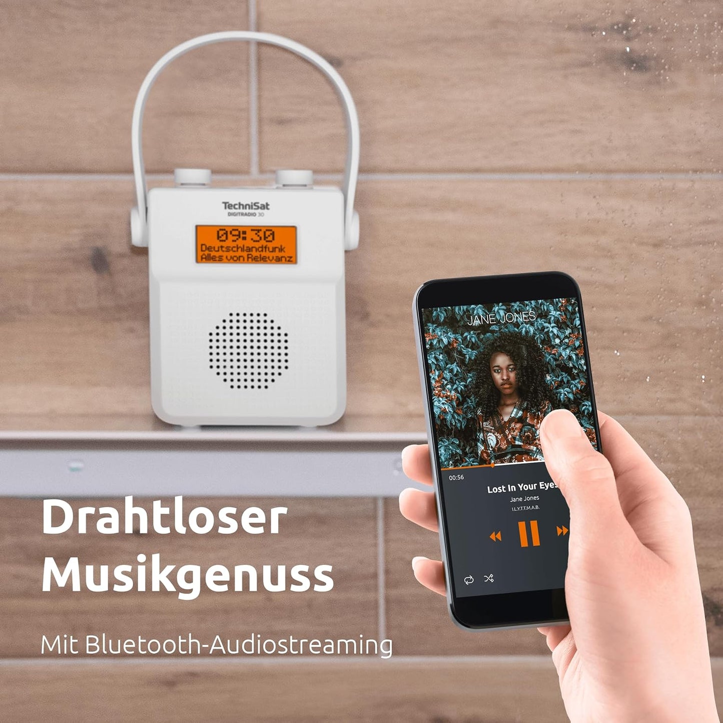 DigitRadio 30, mit Netzteil grau