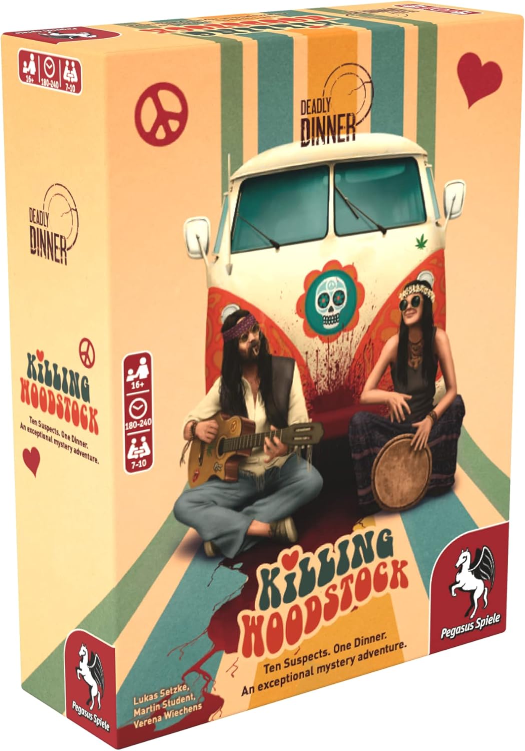 Deadly Dinner - Killing Woodstock Spiel