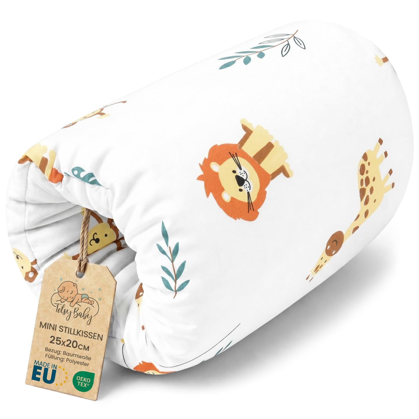 Stillmuff, Safari Weiss 25 cm x 20 cm