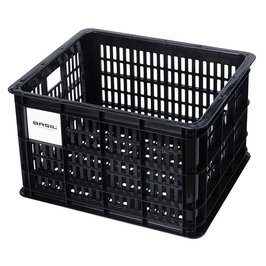 Fahrradkiste M, 45.25x35x25cm Schwarz