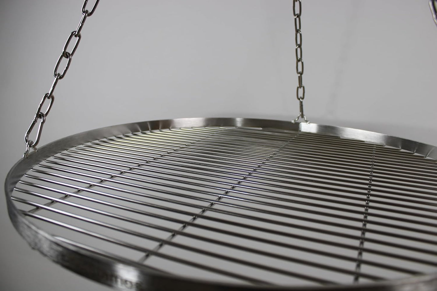 Edelstahl Schwenkgrillrost mit Kette 60 cm, 60 cm