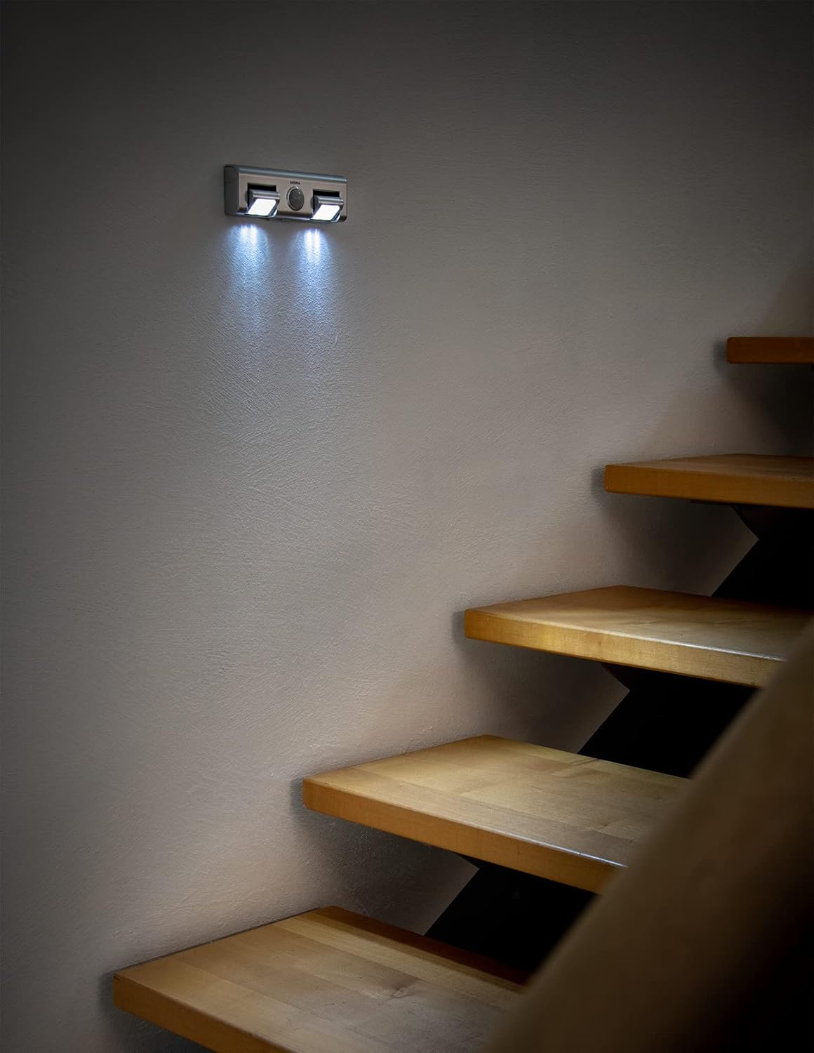 3x LED-Lichtleisten mit Bewegungsmelder, 3er Pack
