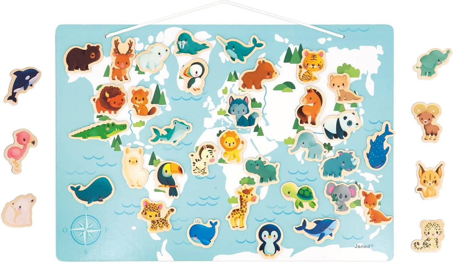 Mein Magnetisches Puzzle Tierbabys, Ab 24 Monate Tierbabys