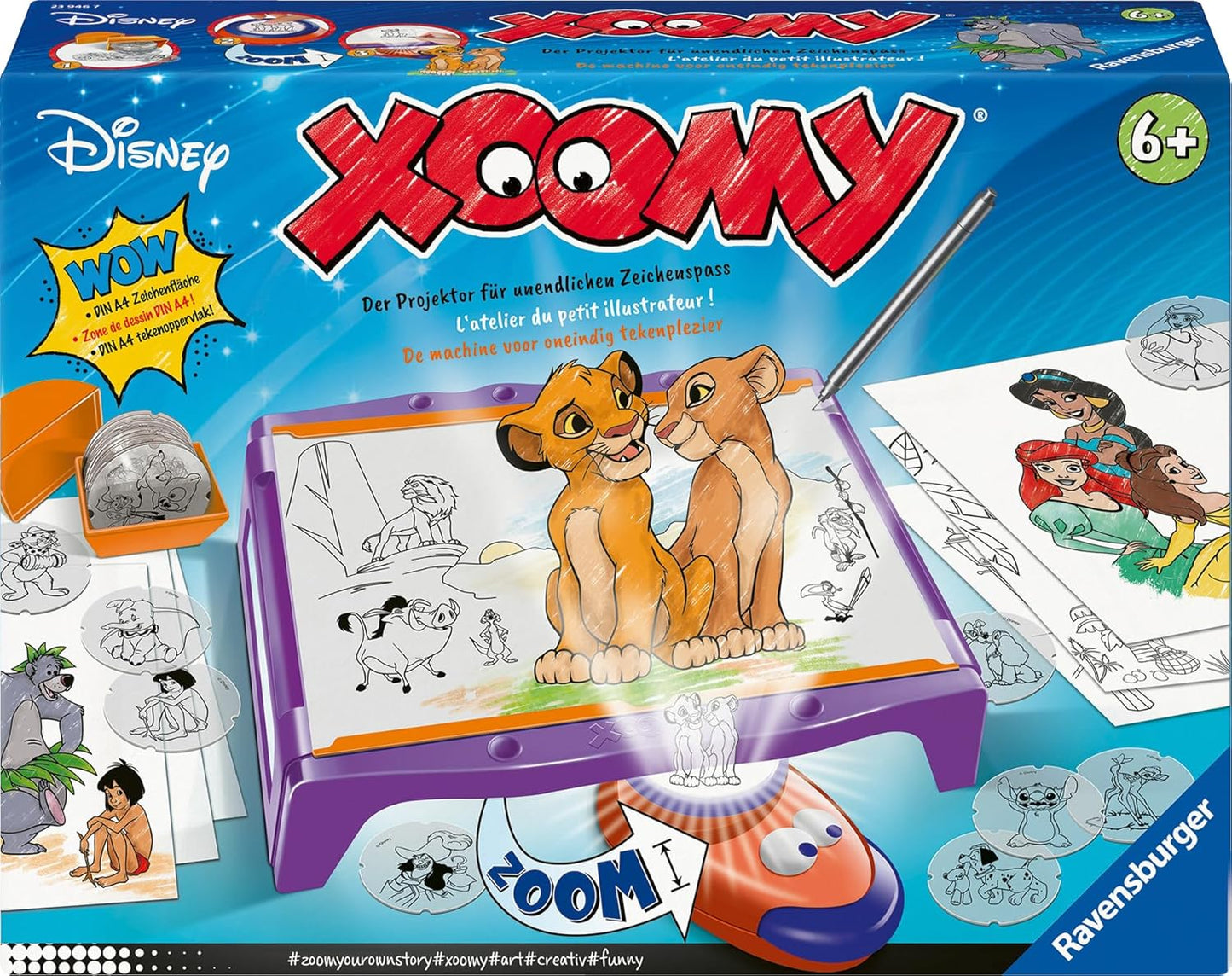 Xoomy Maxi Disney Classics und Prinzessinnen