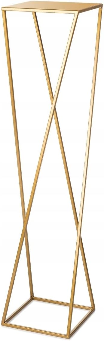 Blumenständer, Gold, 100 cm