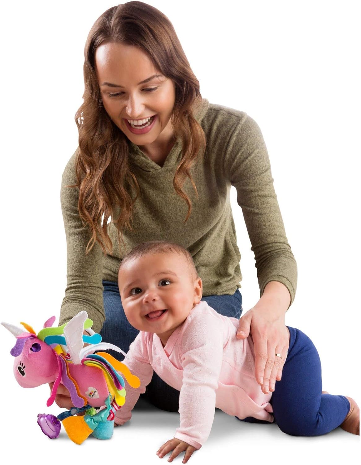 Babyspielzeug Einhorn Greifling ab 0 Monaten, Ella Das Einhorn