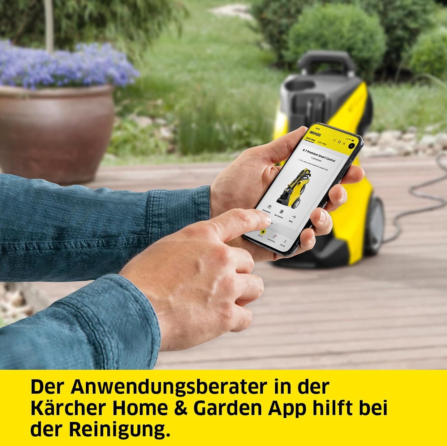 Hochdruckreiniger K 4 Power Control mit App-Unterstützung, K 4 Power Control , Single