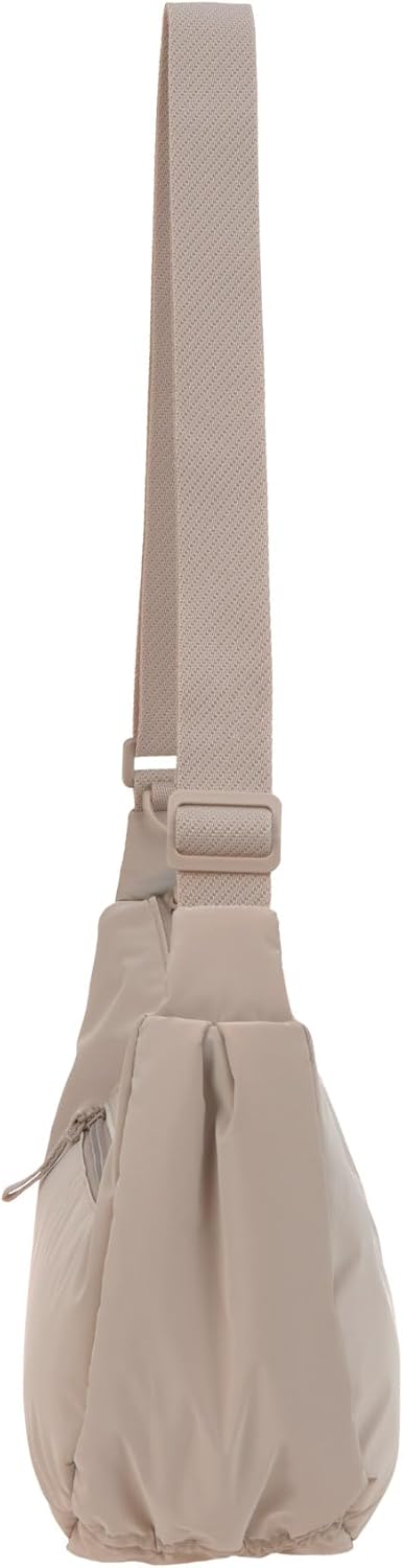 Wickeltasche Stretch Up Bum Bag mit Kinderwagenbefestigung, Beige