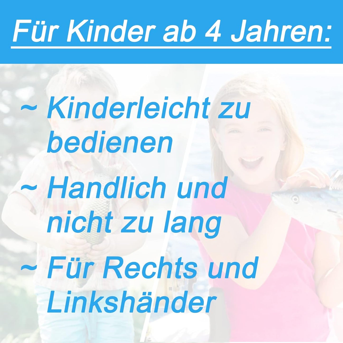 Angel-Set für Kinder, Rot